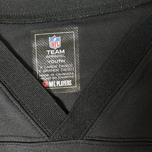 NFL Pittsburgh Steelers Youth Antonio Brown #84 Black Jersey XL Team Apparel‎ - Picture 3 of 7